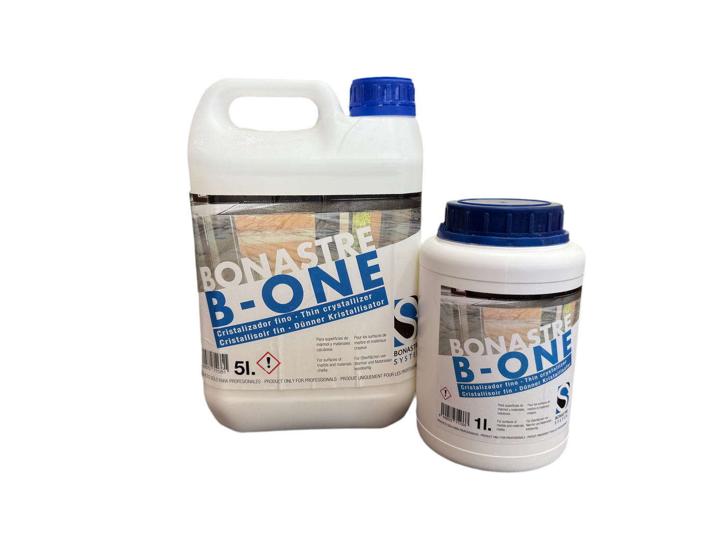 B-One White Pad Crystallizer – Shine, Durability & Scratch Resistance 5L