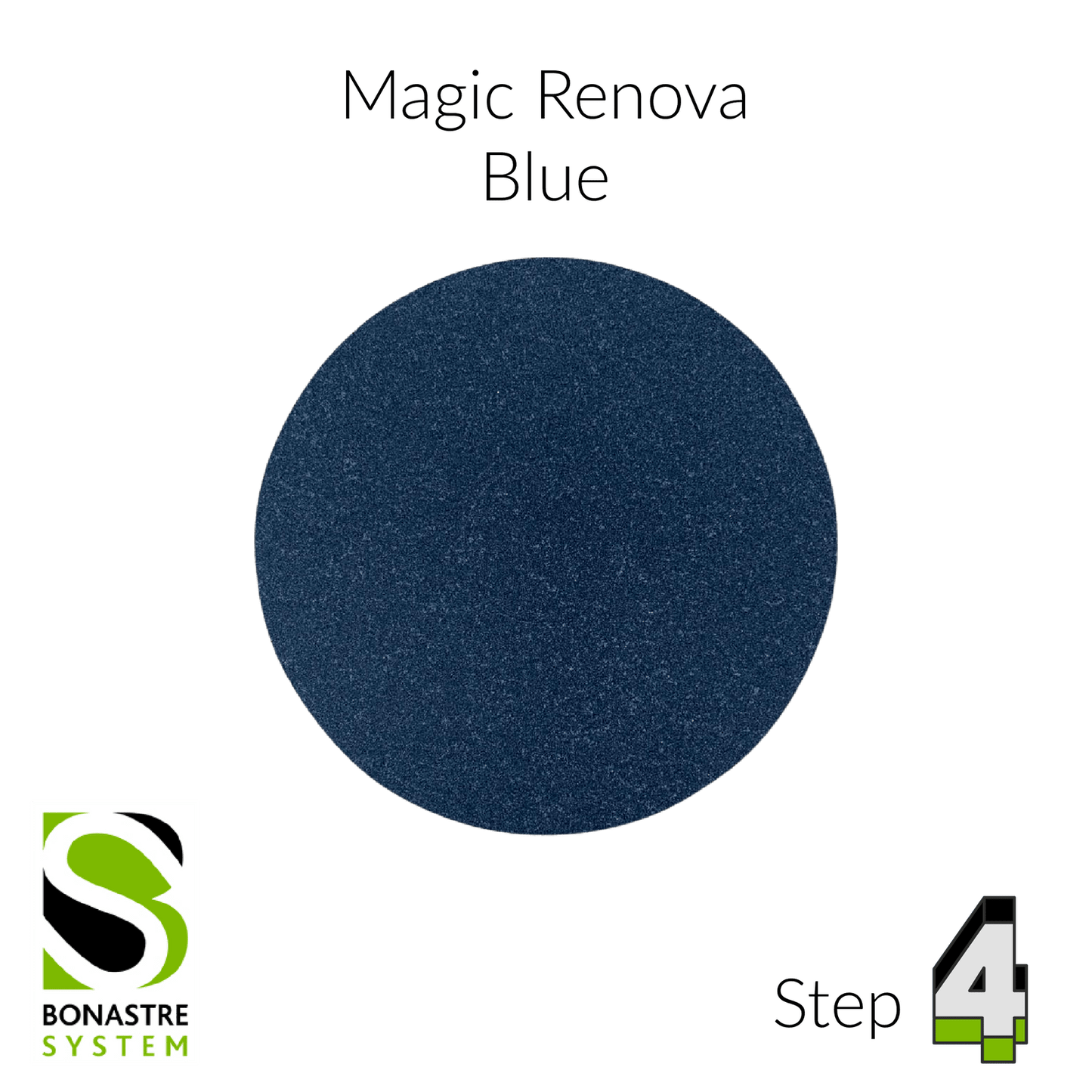 Bonastre Magic Renova 5" Single Discs For Natural Stone Polishing - Clean Center