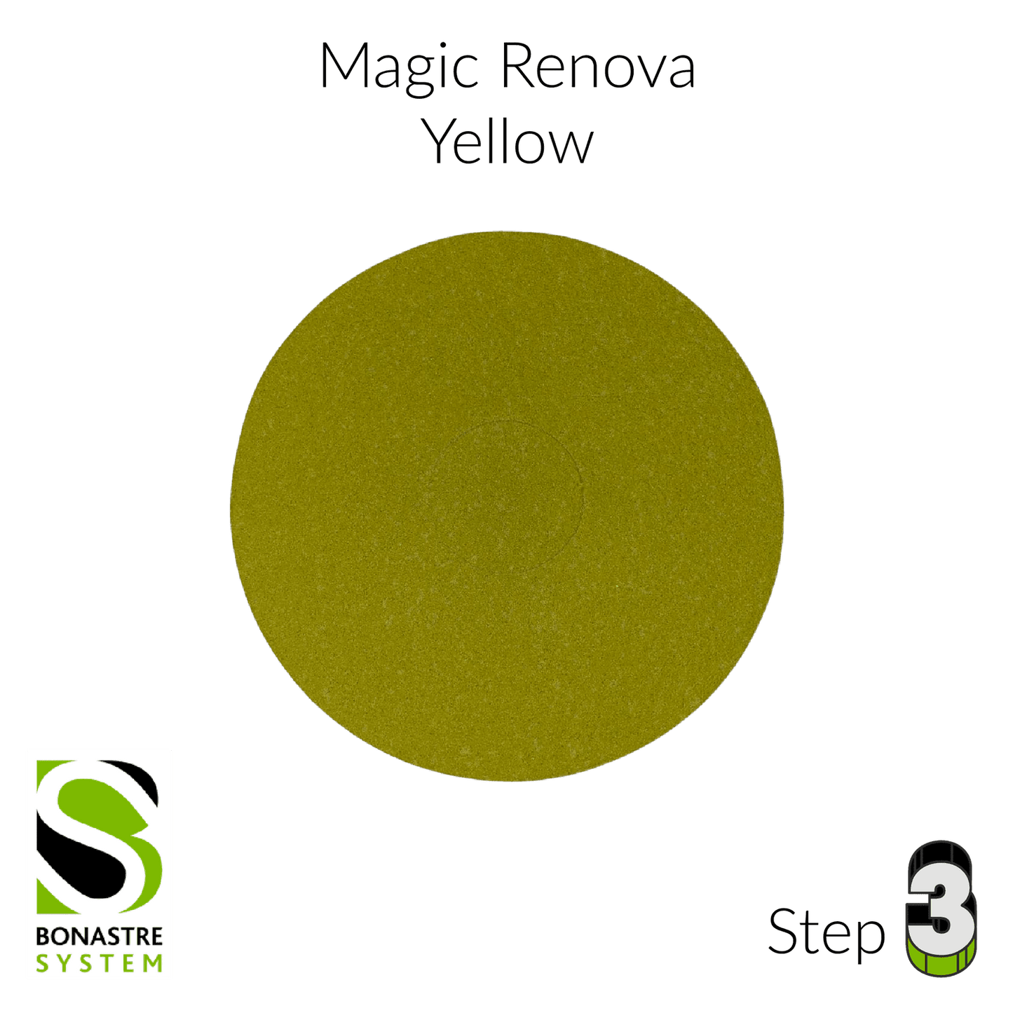 Bonastre Magic Renova 5" Single Discs For Natural Stone Polishing - Clean Center