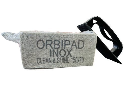 Stainless Steel Restoration & Cleaning Pad- InoxOrbipad by Bonastre