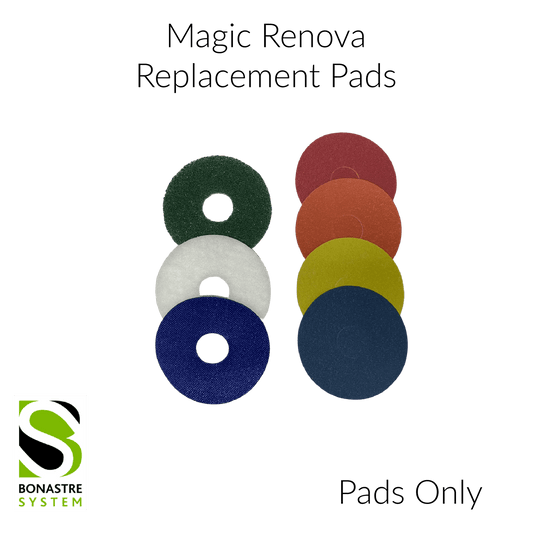 Stone Polishing Abrasives & Pad Replacement -  MAGIC RENOVA 5" - Clean Center