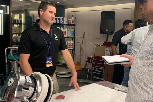 Training, countertop polishing equipment