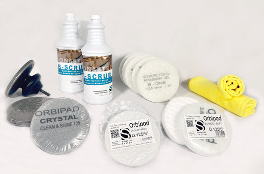 Bonastre Shower Hard Water & Soap Scum Removal Kit – Professional Kit