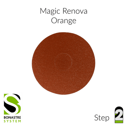 Bonastre Magic Renova 6" Single Discs For Natural Stone Polishing - Clean Center