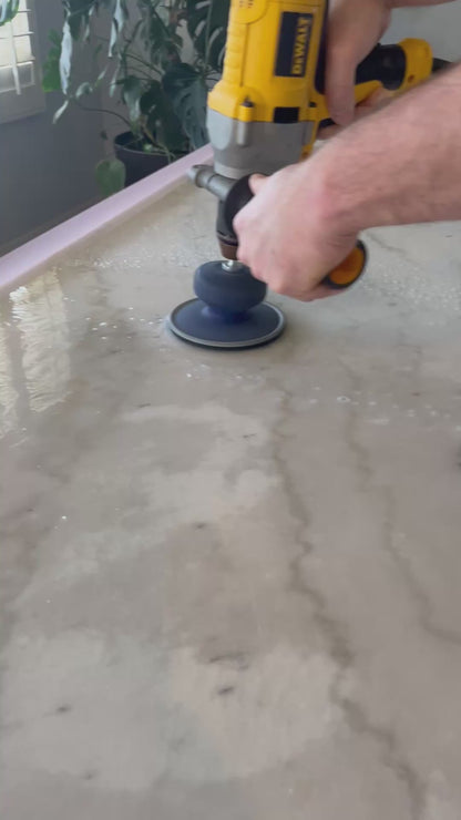 Stone Polishing Kit for Countertops & Small Areas | 5" Magic Renova